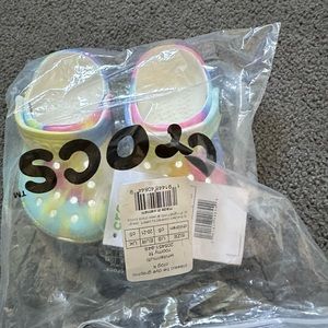 ToodlerTie-Dye Crocs ~ Size C5 - NEW